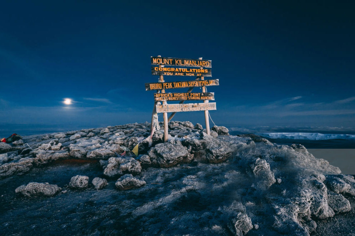 kilimanjaro lemosho route summit